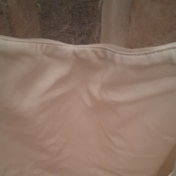 Vince Camuto Chic White Layered Midi Dress - Picture 7 of 10